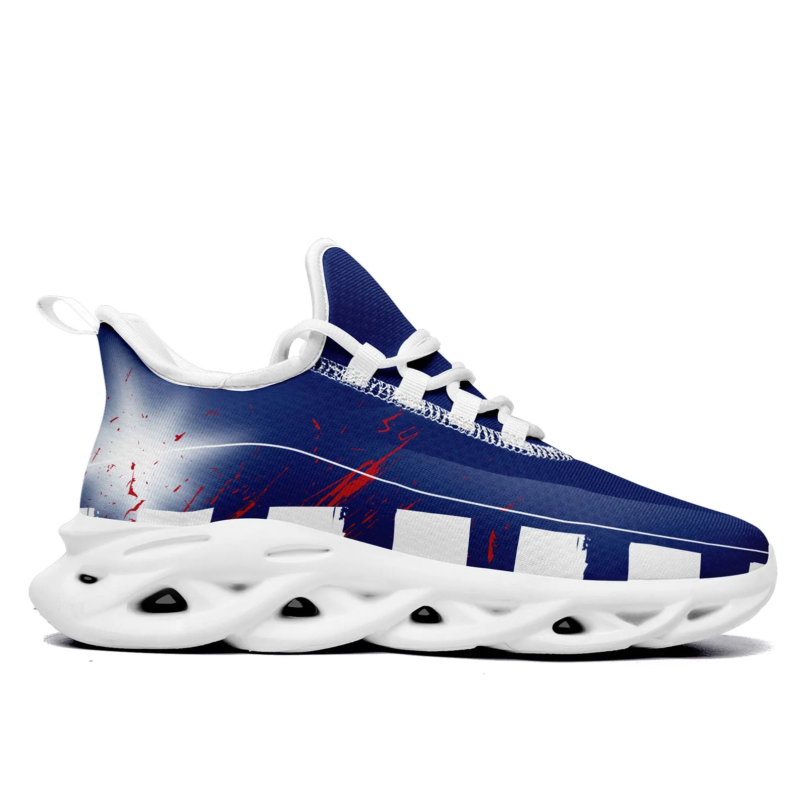 Custom Blue Red New York Maxsoul Shoes Personalized Sneaker FN003-D020260-21