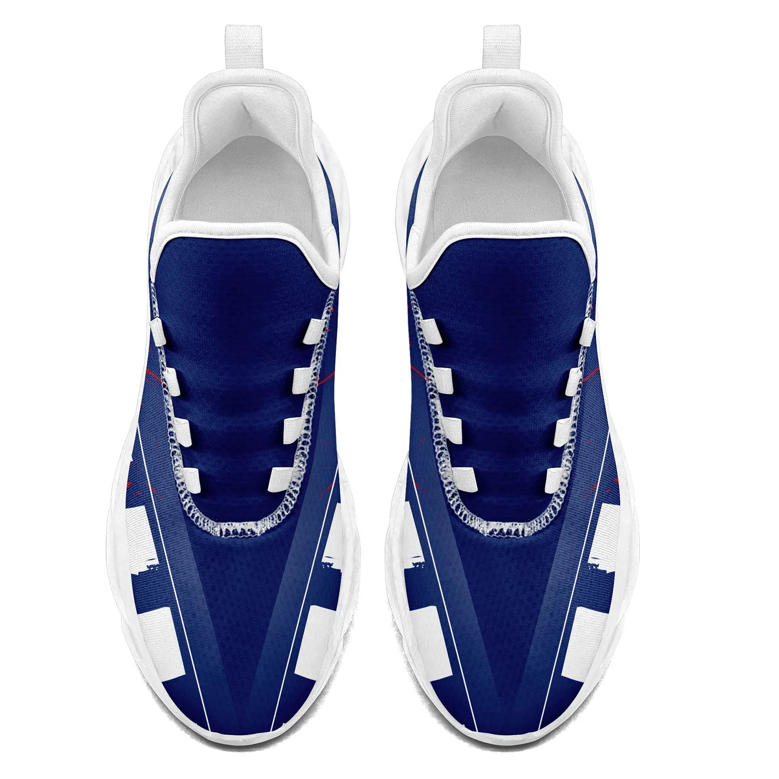Custom Blue Red New York Maxsoul Shoes Personalized Sneaker FN003-D020260-21