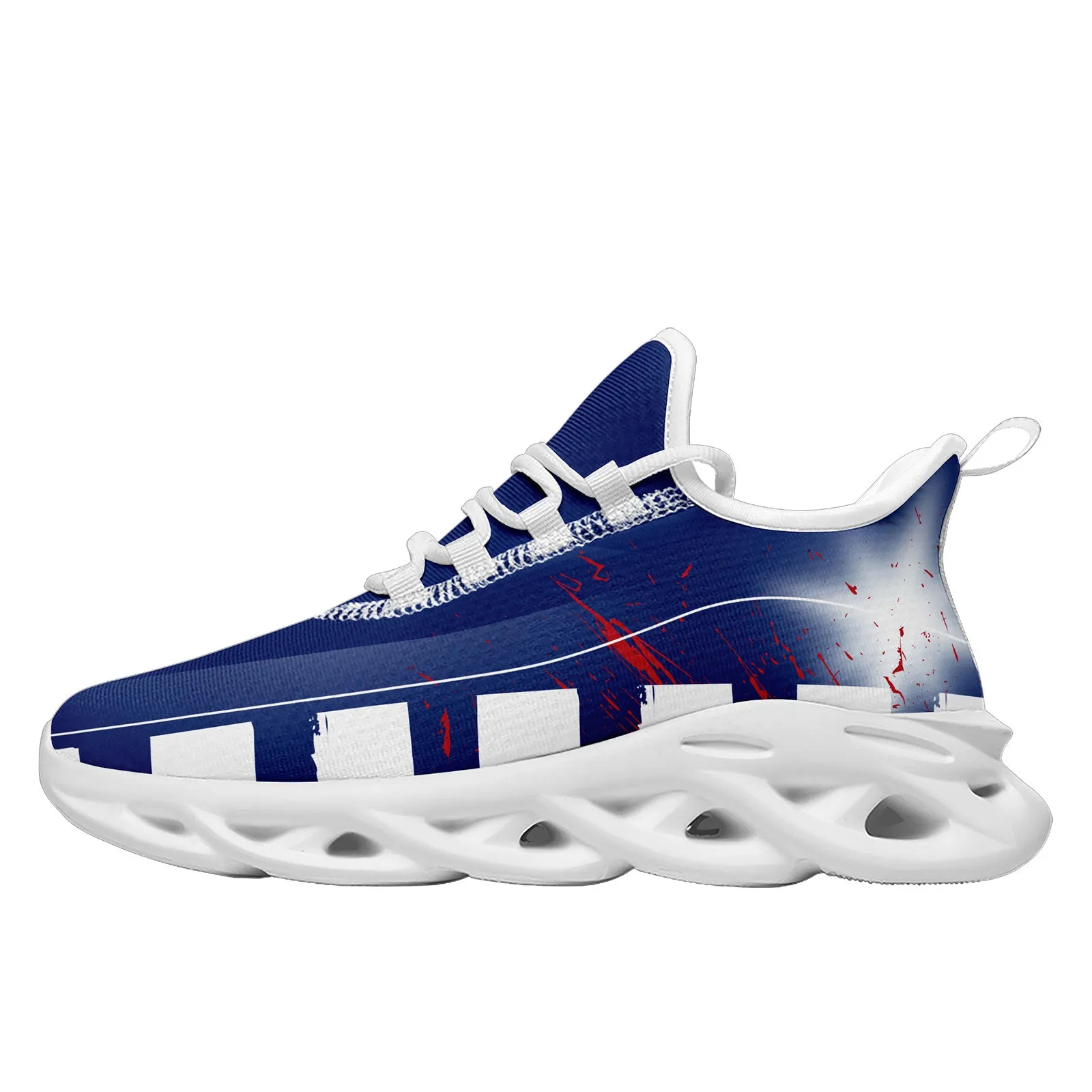Custom Blue Red New York Maxsoul Shoes Personalized Sneaker FN003-D020260-21