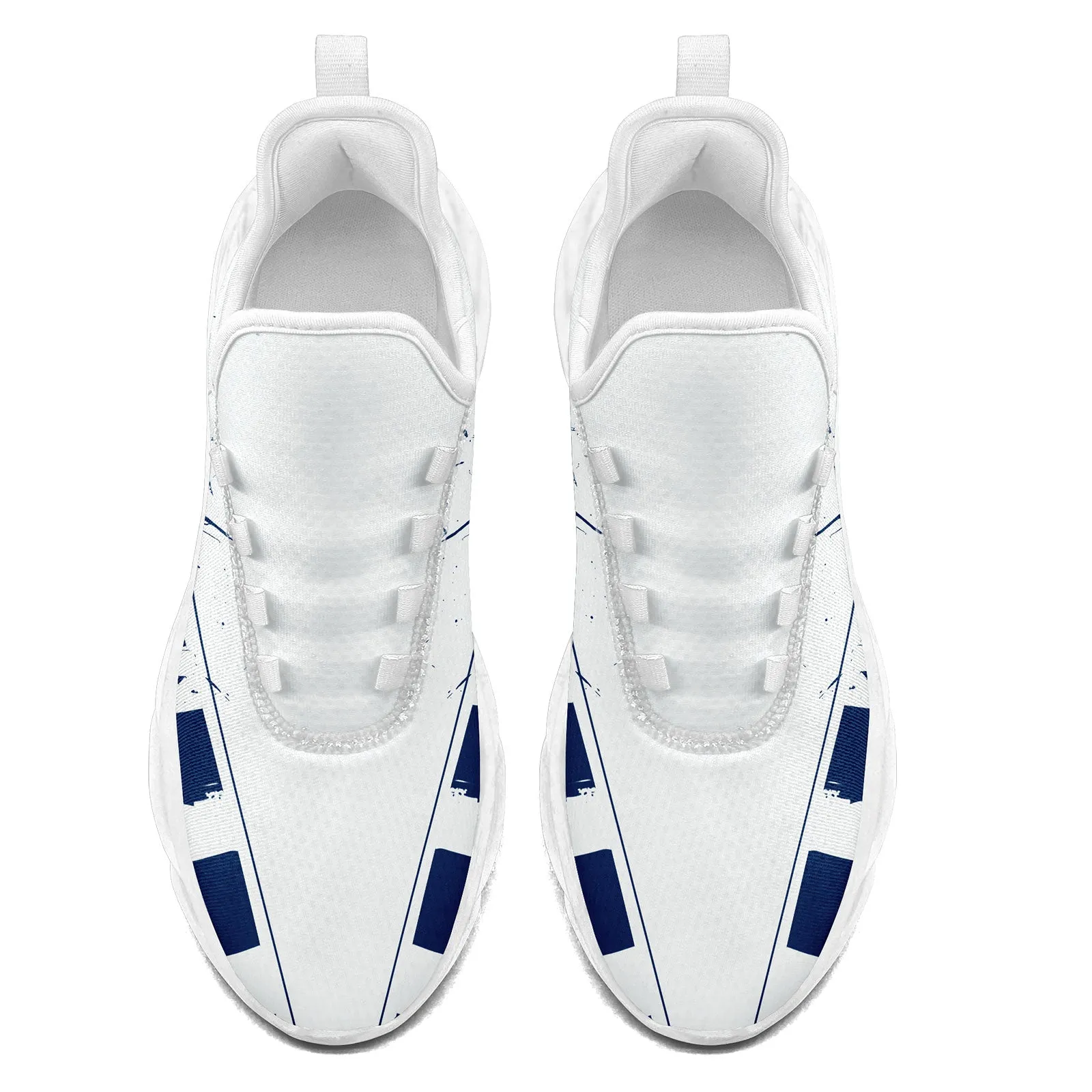 Custom Blue White Indianapolis MaxSoul Shoes and Hat Combo Offer Personalized Combo ZH-D020264-14
