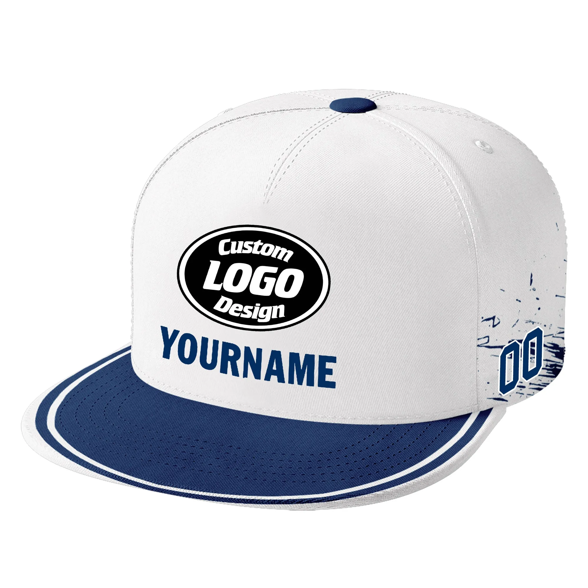 Custom Blue White Indianapolis MaxSoul Shoes and Hat Combo Offer Personalized Combo ZH-D020264-14