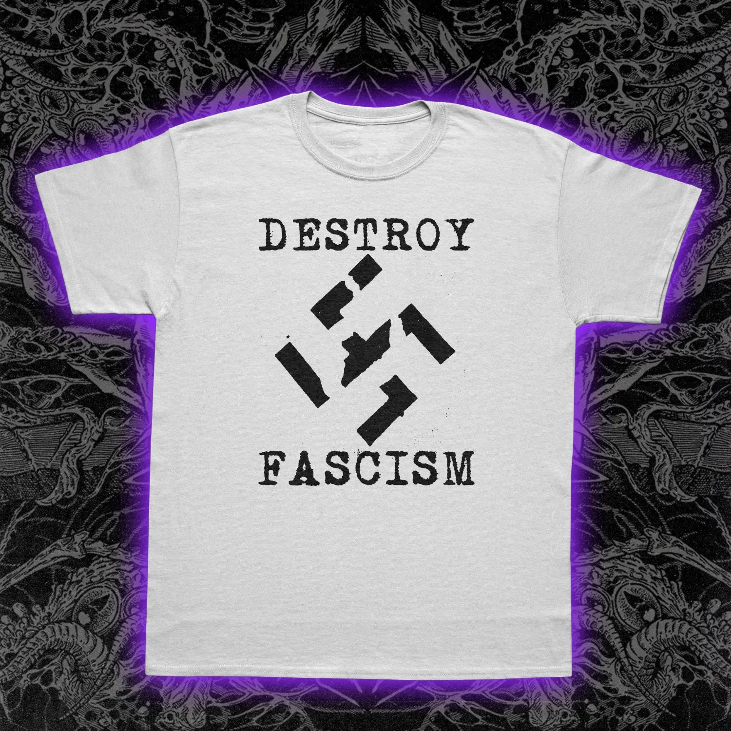 Destroy Fascism Slim Fit Tee