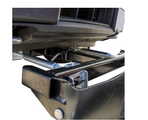 DK2 88 in. x 26 in. Heavy-Duty Universal Mount T-Frame Snow Plow Kit with Actuator and Wireless Remote
