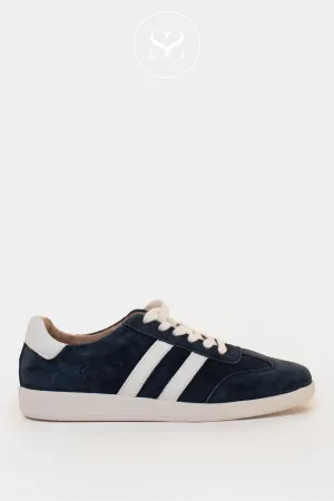 DRILLEYS FIFTY THREE NAVY/WHITE LOW PROFILE TRAINERS