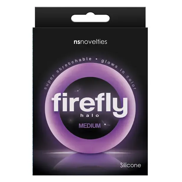 Firefly Halo Cock Ring Medium Blue