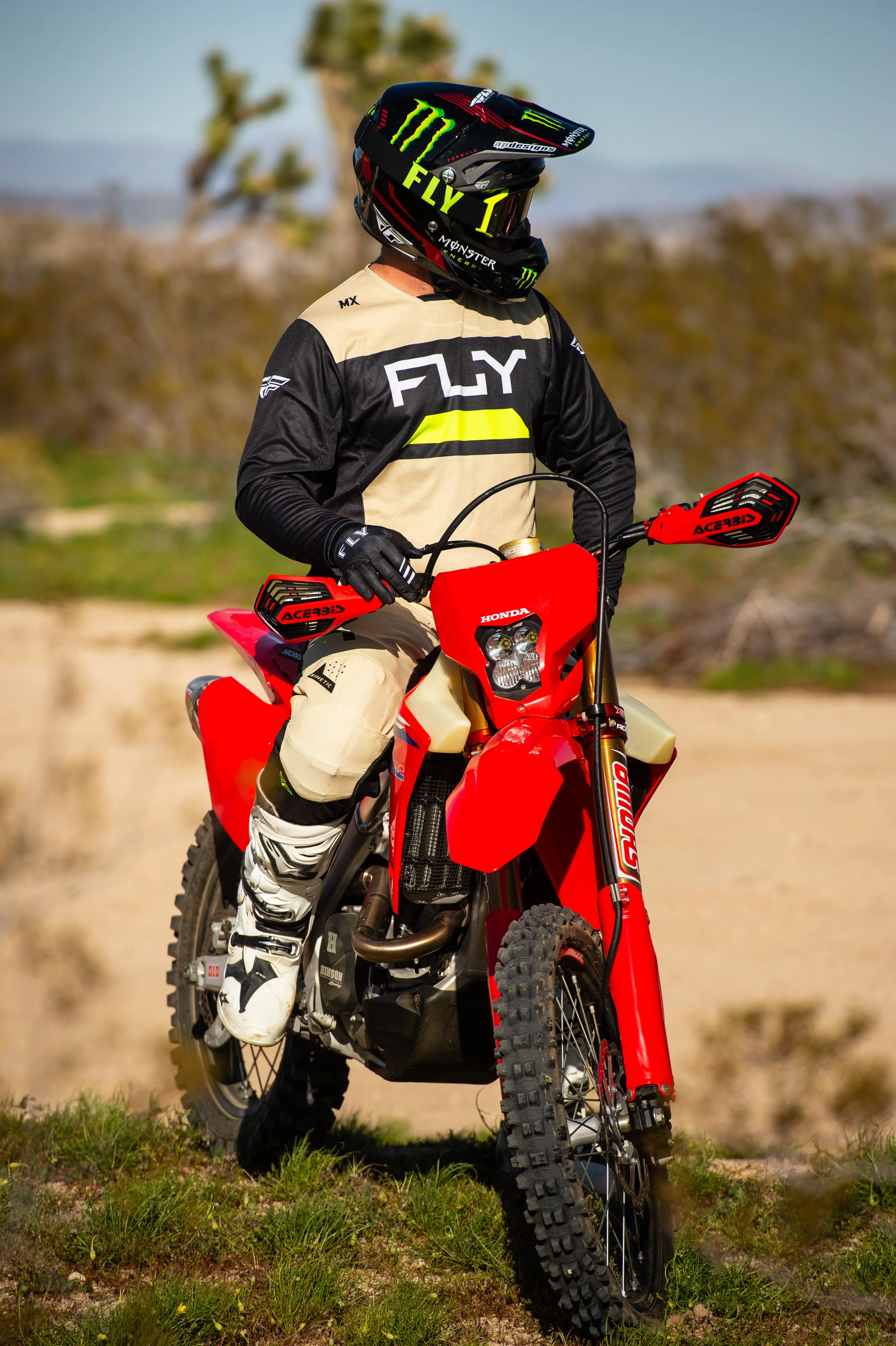 Fly Racing Kinetic Youth MX BMX MTB Off-Road Riding Glove