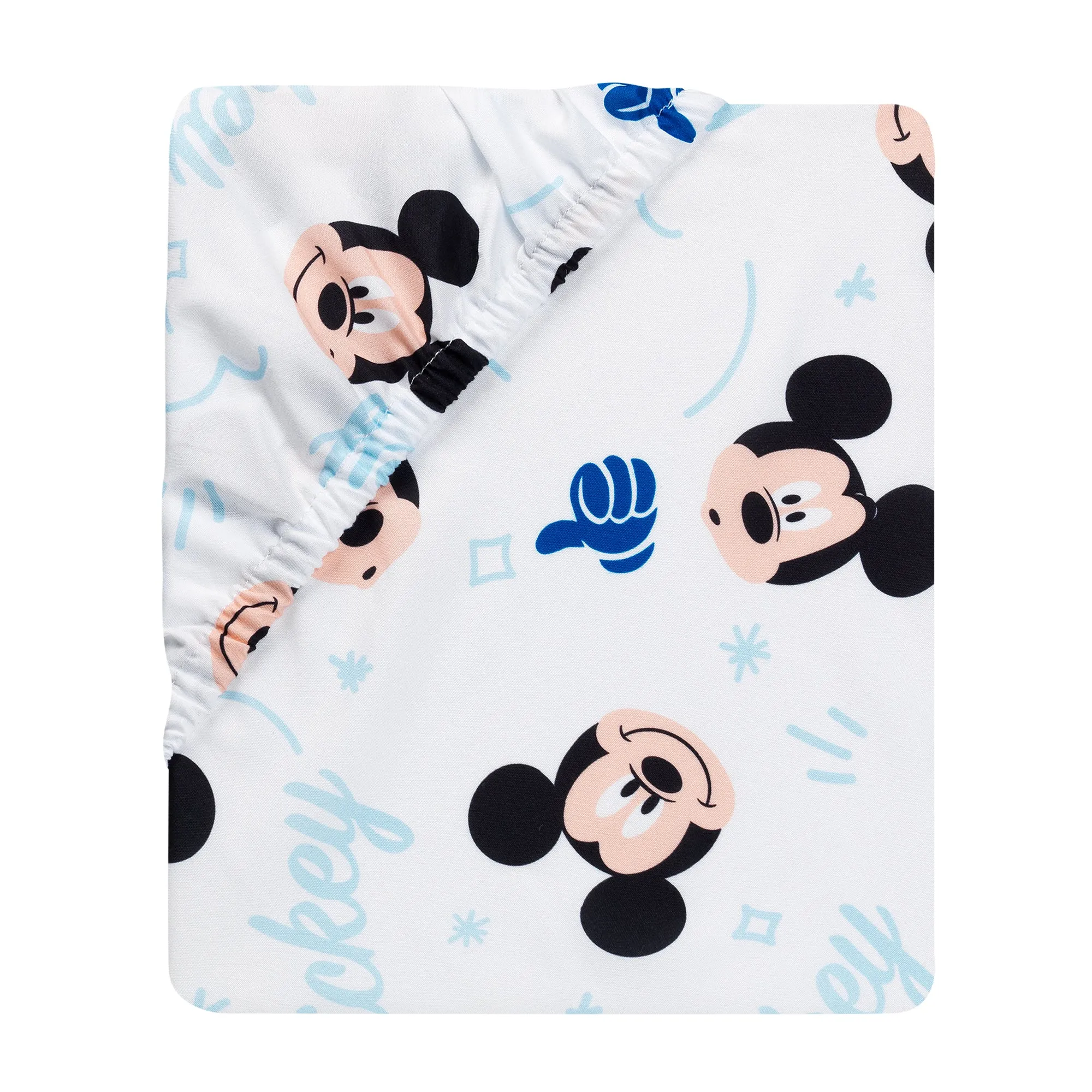 Forever Mickey Mouse Fitted Crib Sheet