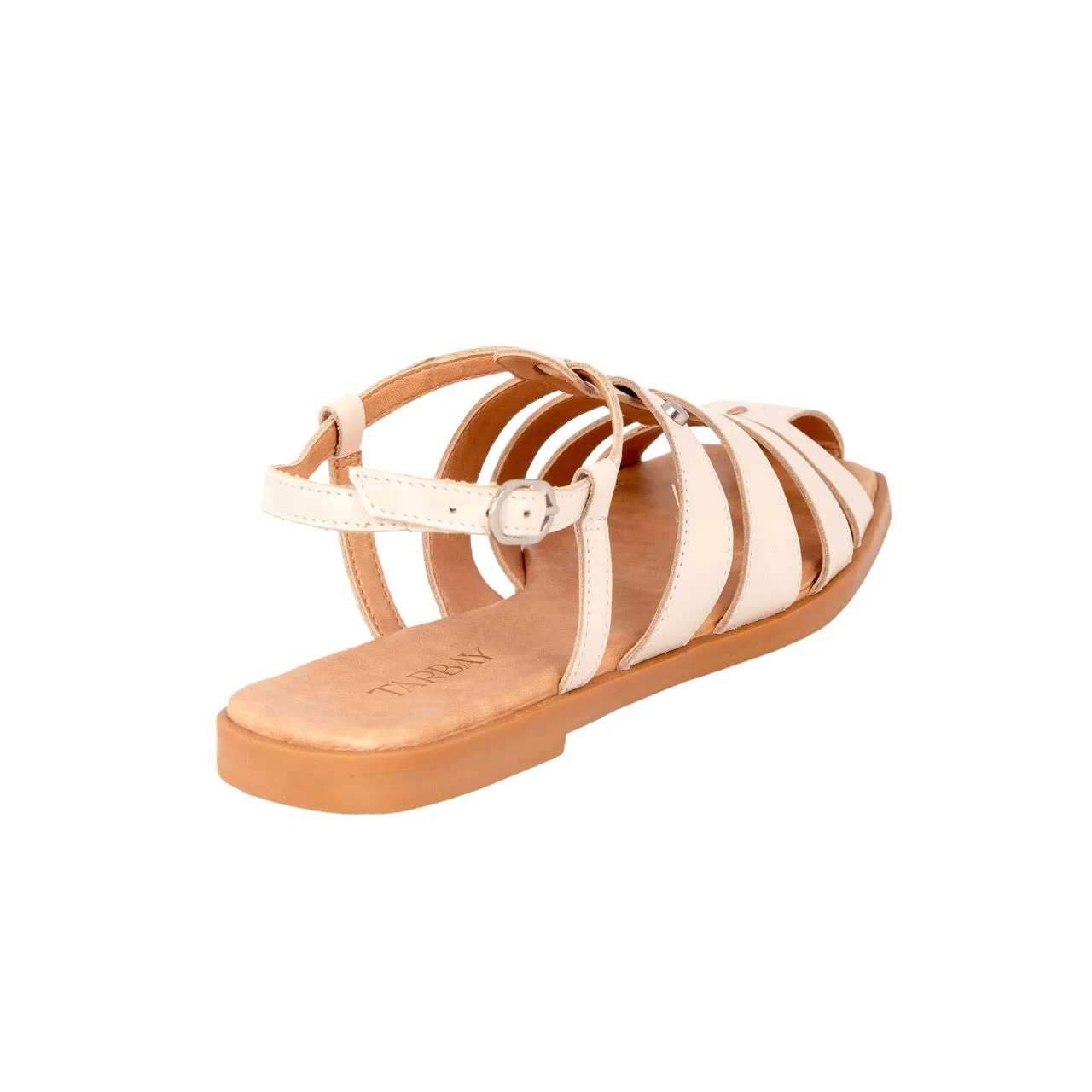 Franciscana Flat Sandals - Mascarpone