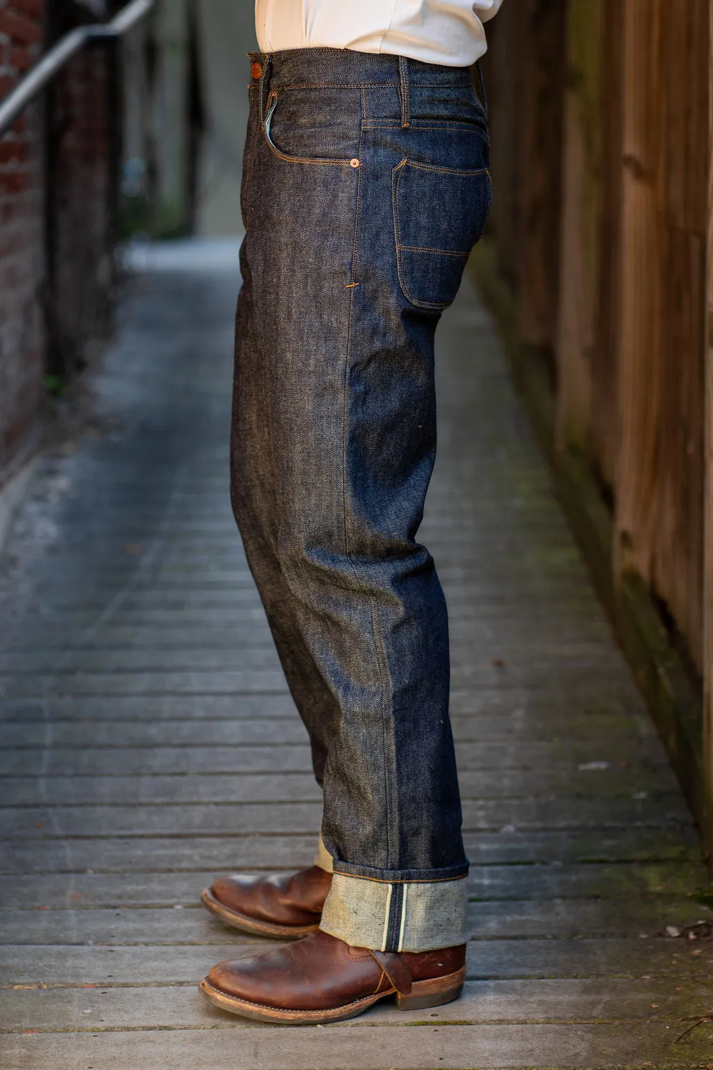 Freenote Cloth Belford - 13oz Indigo Denim