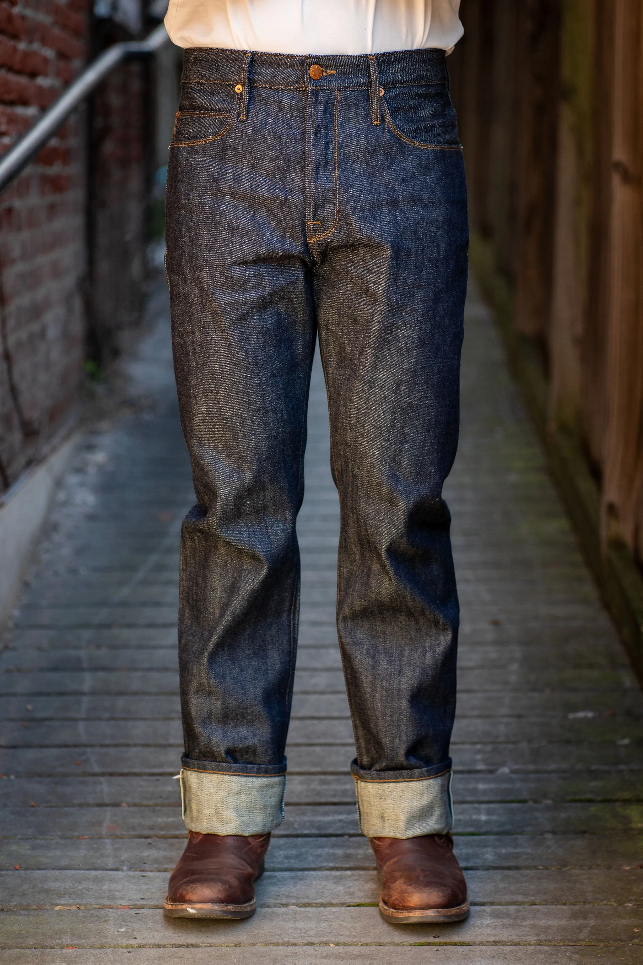 Freenote Cloth Belford - 13oz Indigo Denim