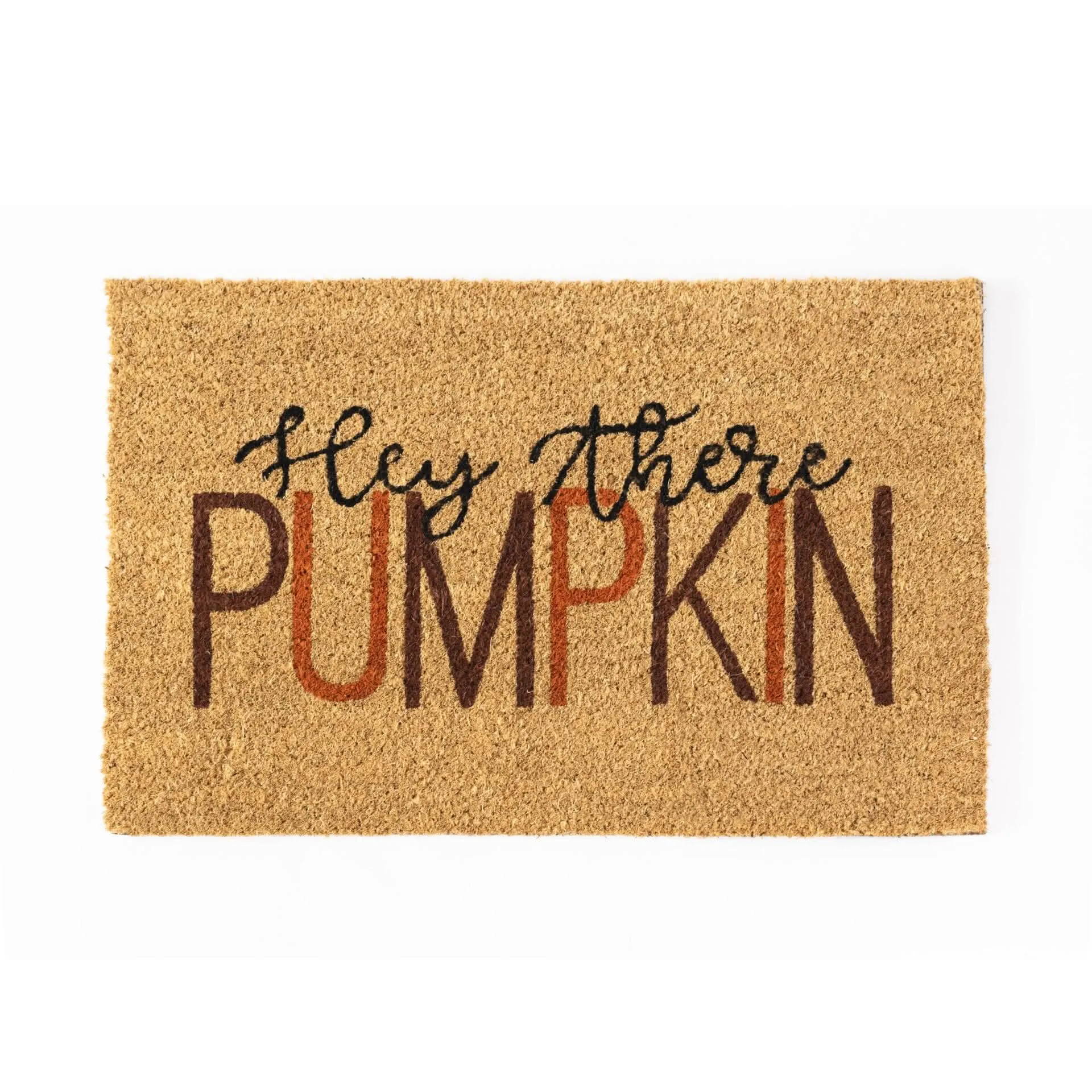 'Hey There Pumpkin' Halloween Coir Door mat