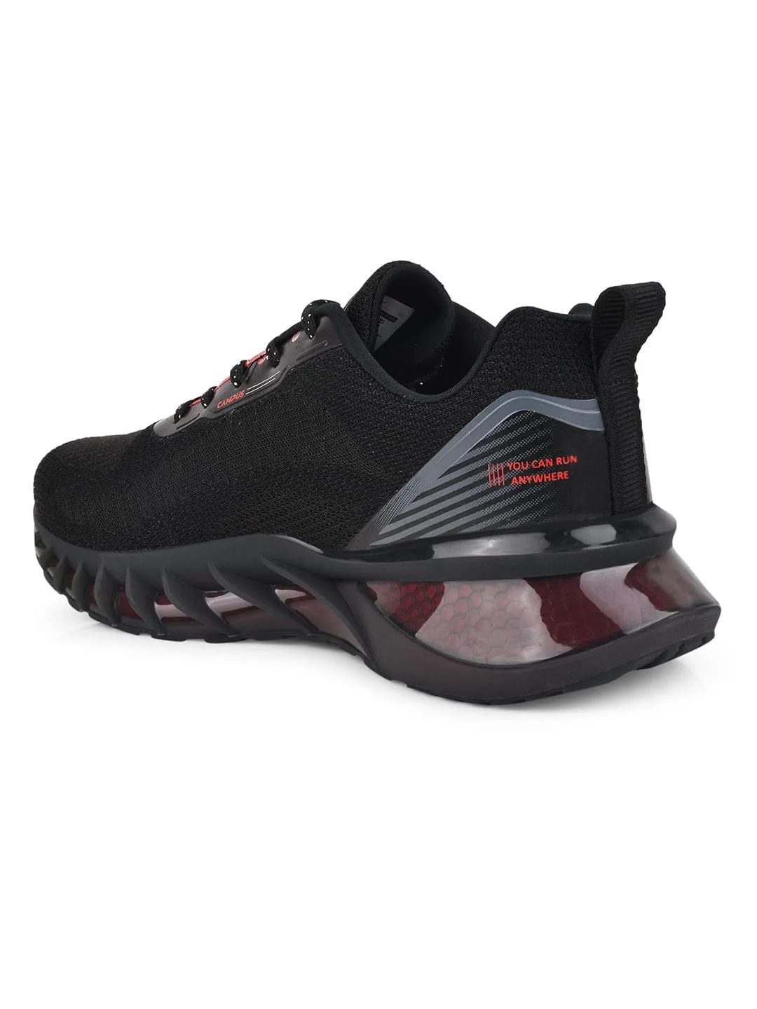 HOOD Black Men's Running Shoes