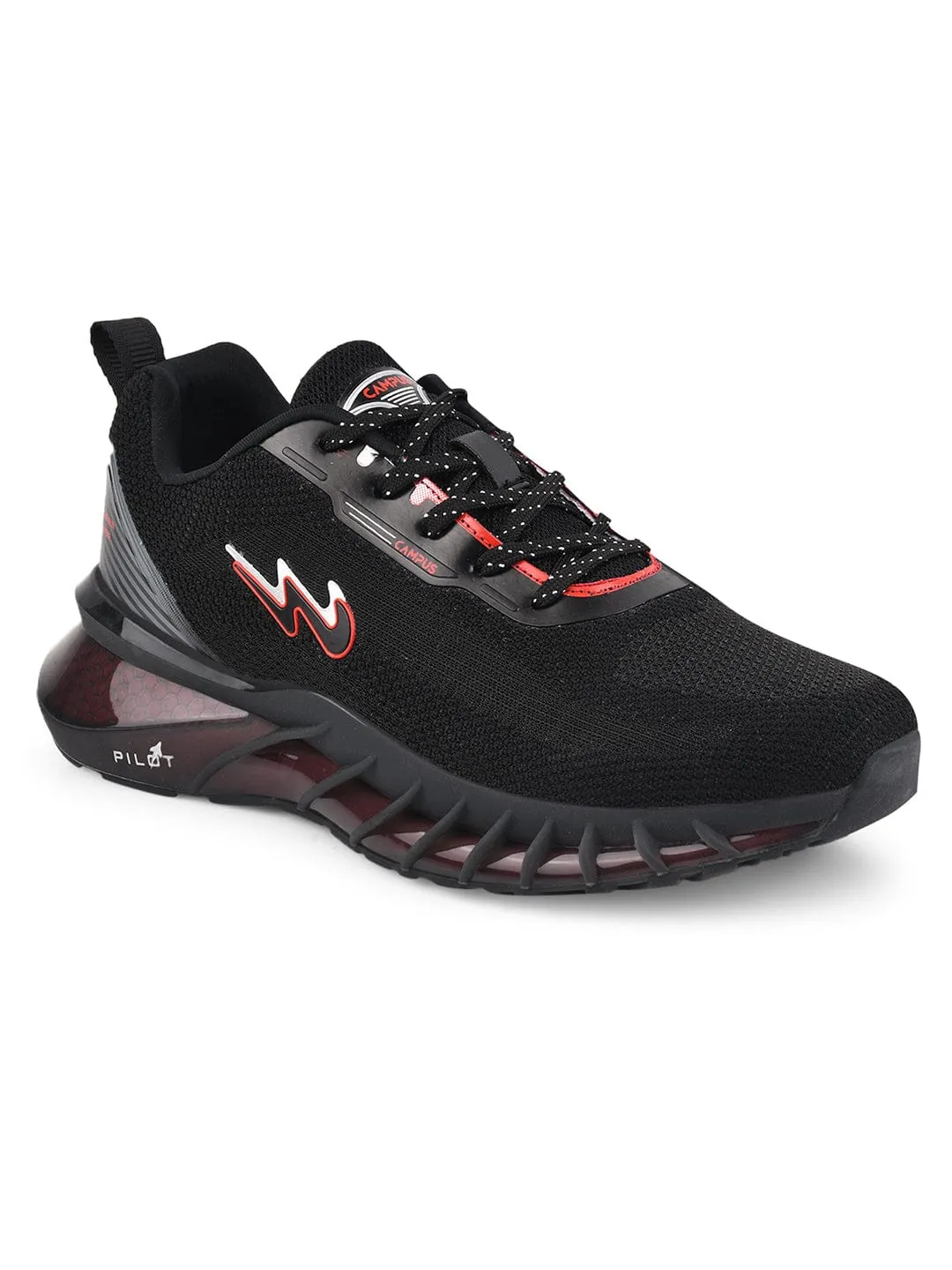 HOOD Black Men's Running Shoes