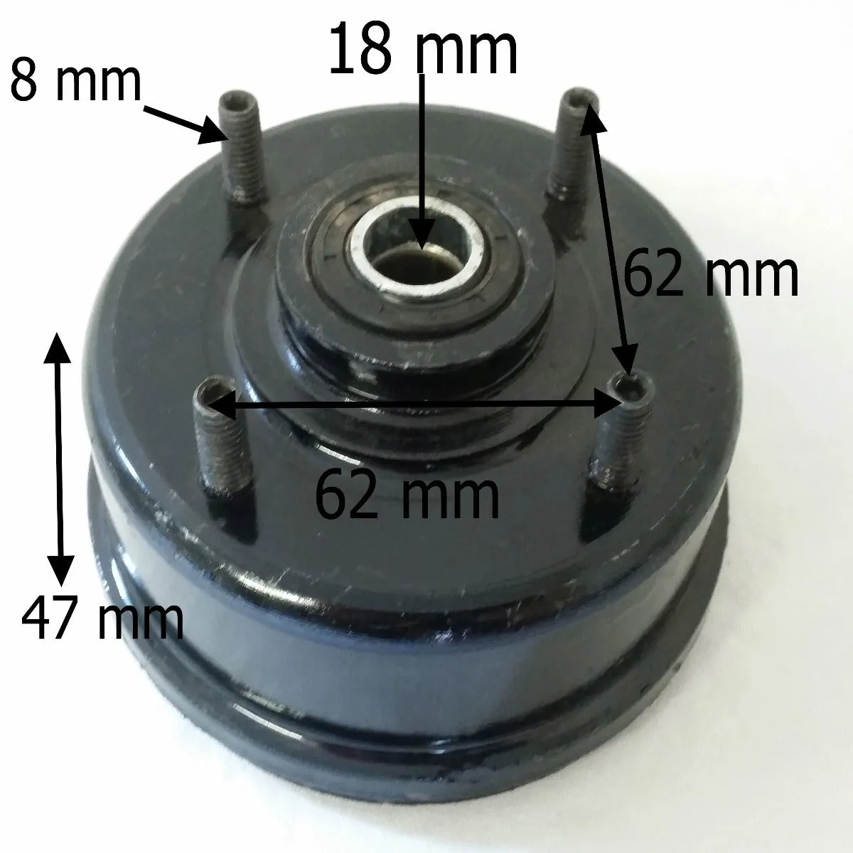 HUB10 4 STUD WHEEL HUB FOR 150CC QUAD BIKE ATV 125MM
