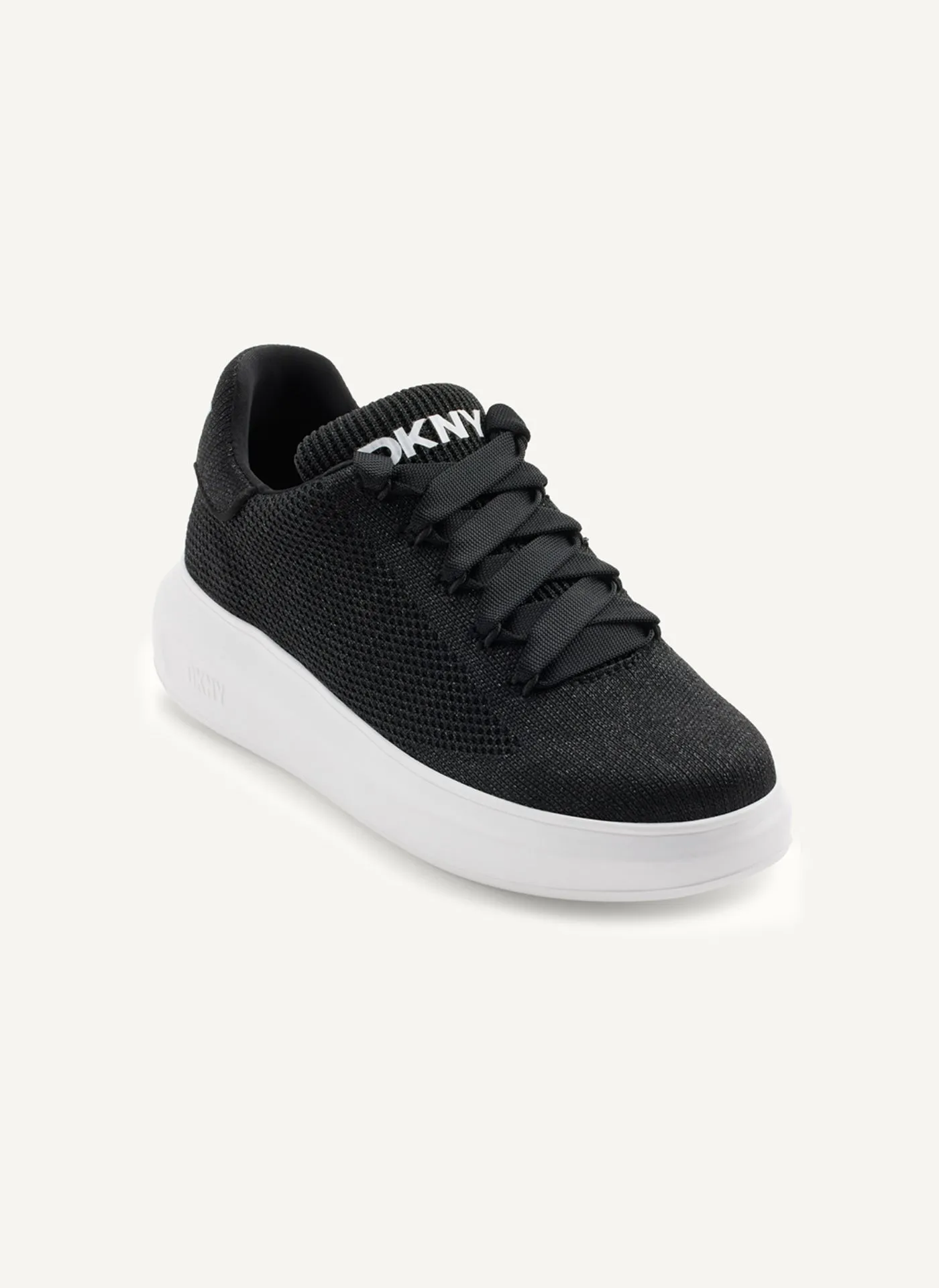 JEWEL KNIT LACE UP SNEAKER