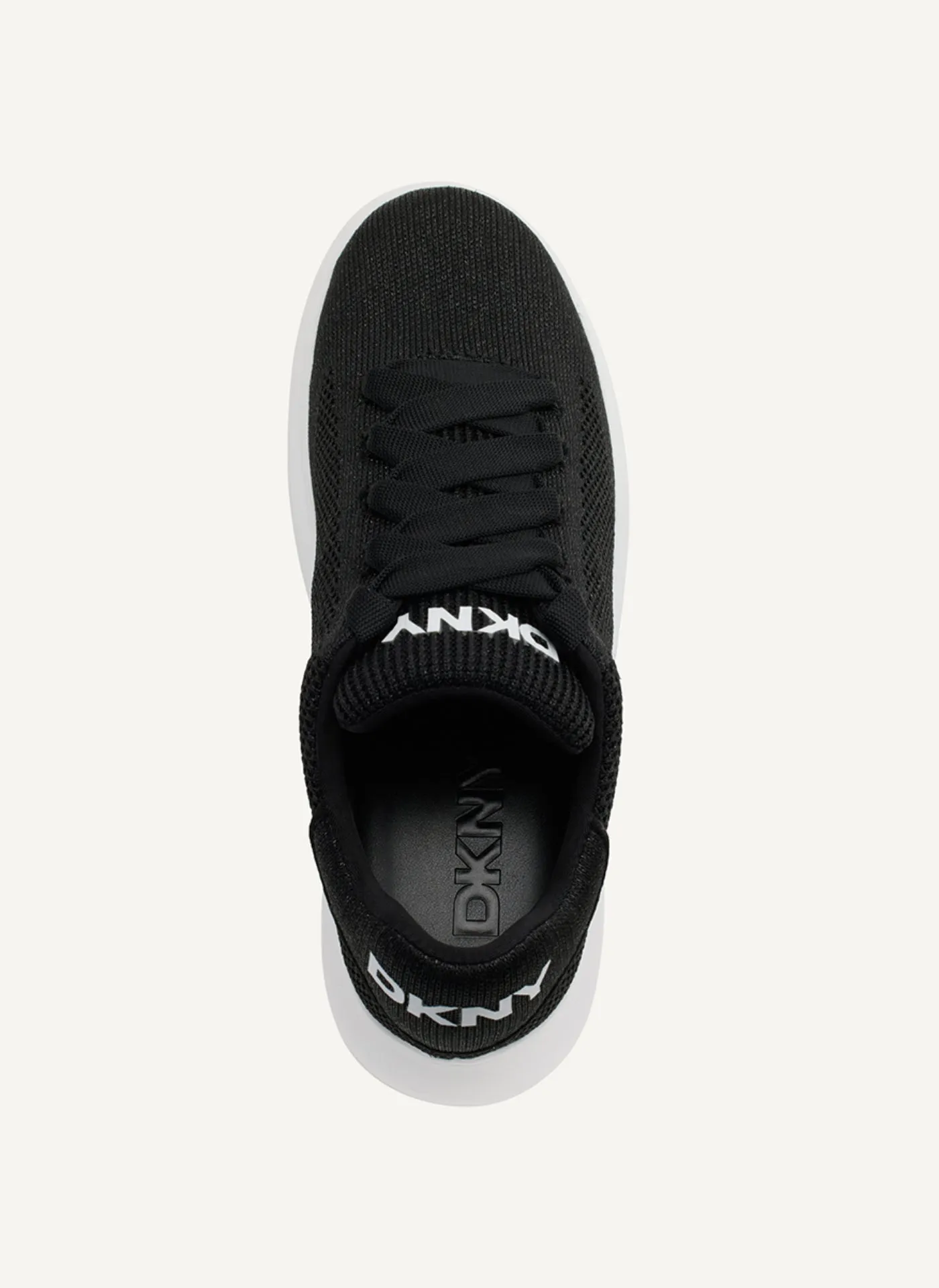 JEWEL KNIT LACE UP SNEAKER