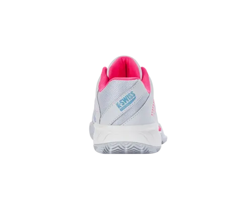 K-Swiss Women's Express Light 3 Hb Padel Arctic Ice White Neon Pink Shoes