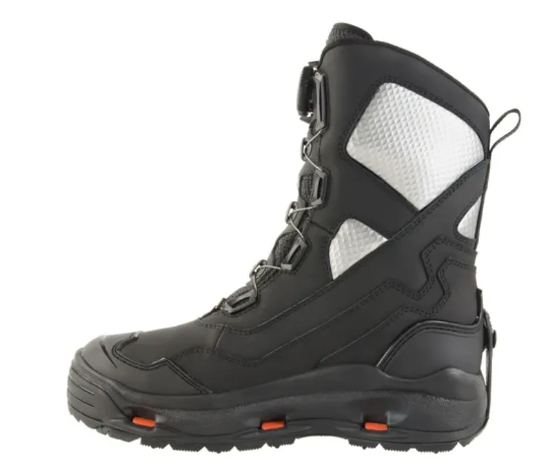 Korkers Polar Vortex 1200 gram Boot - Black/Silver