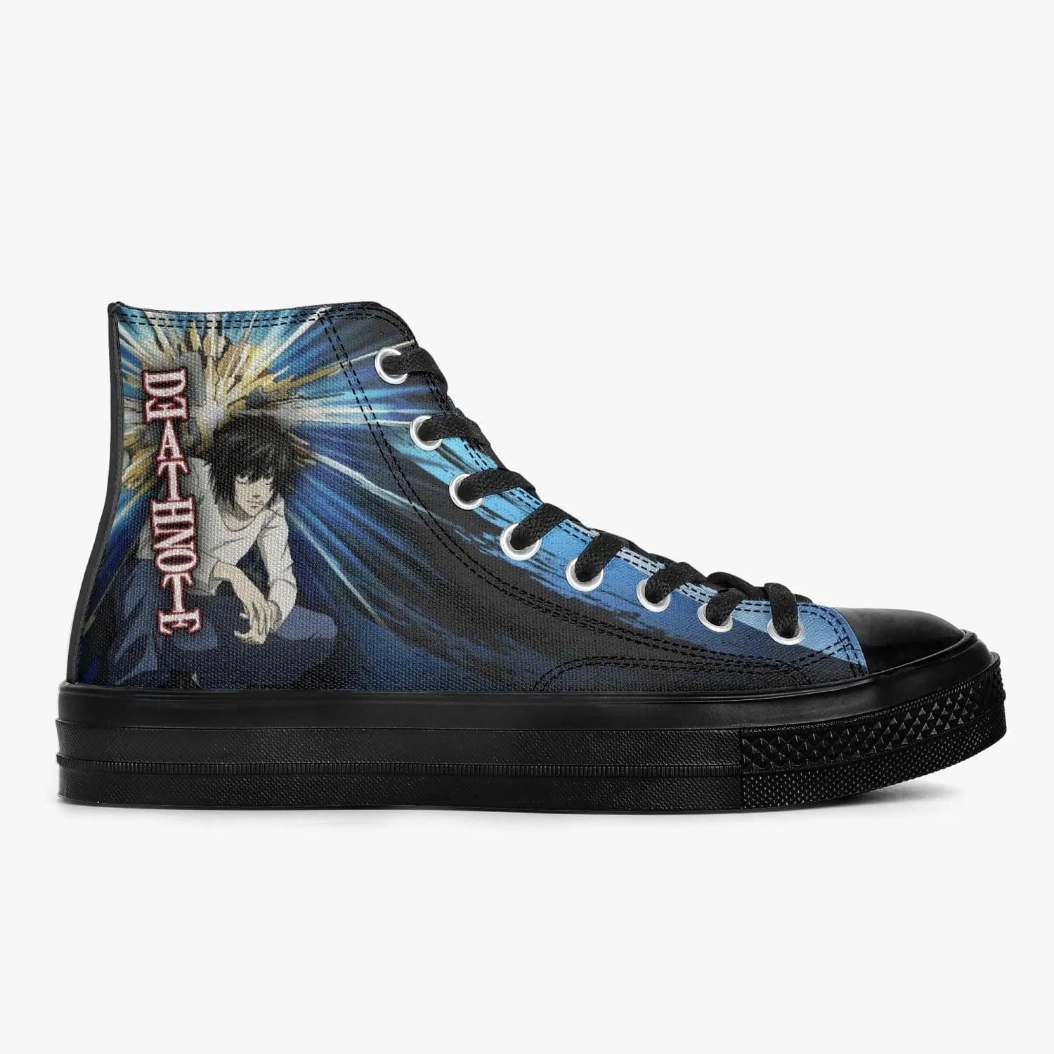 'L' Death Note A-Star High Anime Shoes