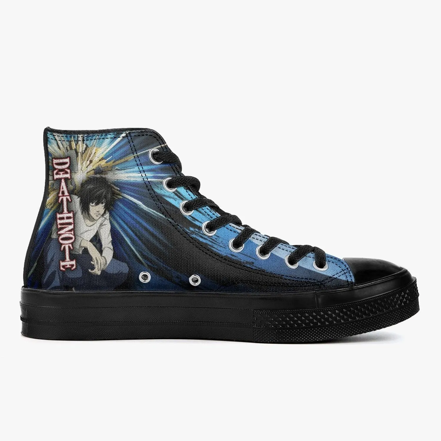 'L' Death Note A-Star High Anime Shoes