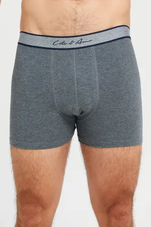Men Plain Charcoal Hipster Set (Pack Of 2)