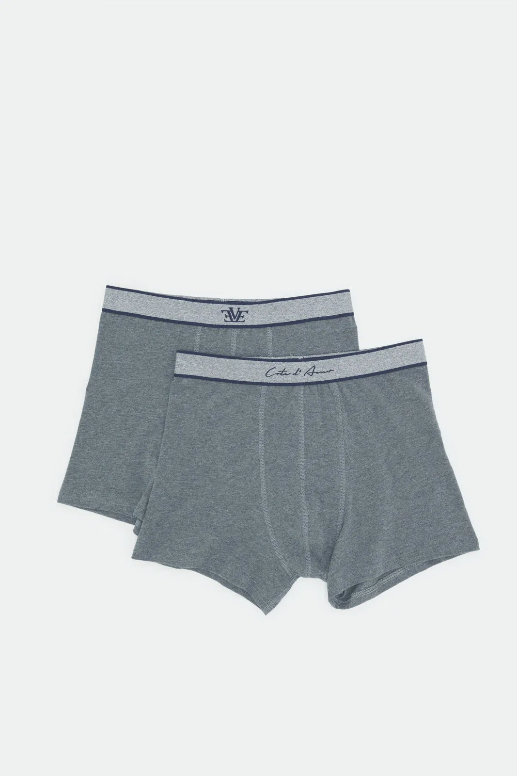 Men Plain Charcoal Hipster Set (Pack Of 2)
