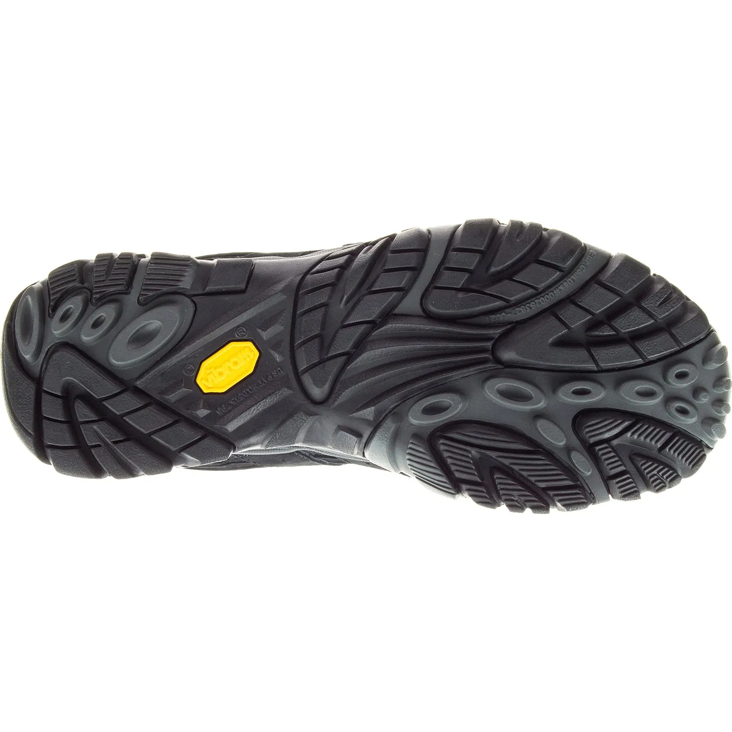 Men's Merrell Moab 2 Ventilator Black Night Suede/Mesh