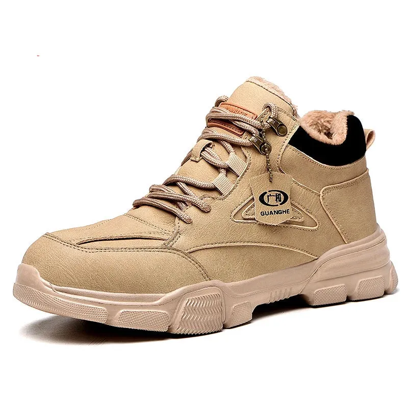 Men's Winter Safety Boots, Steel Toe, Indestructible