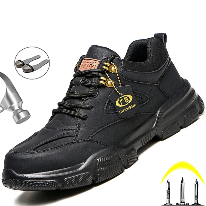 Men's Winter Safety Boots, Steel Toe, Indestructible