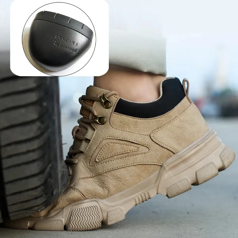 Men's Winter Safety Boots, Steel Toe, Indestructible
