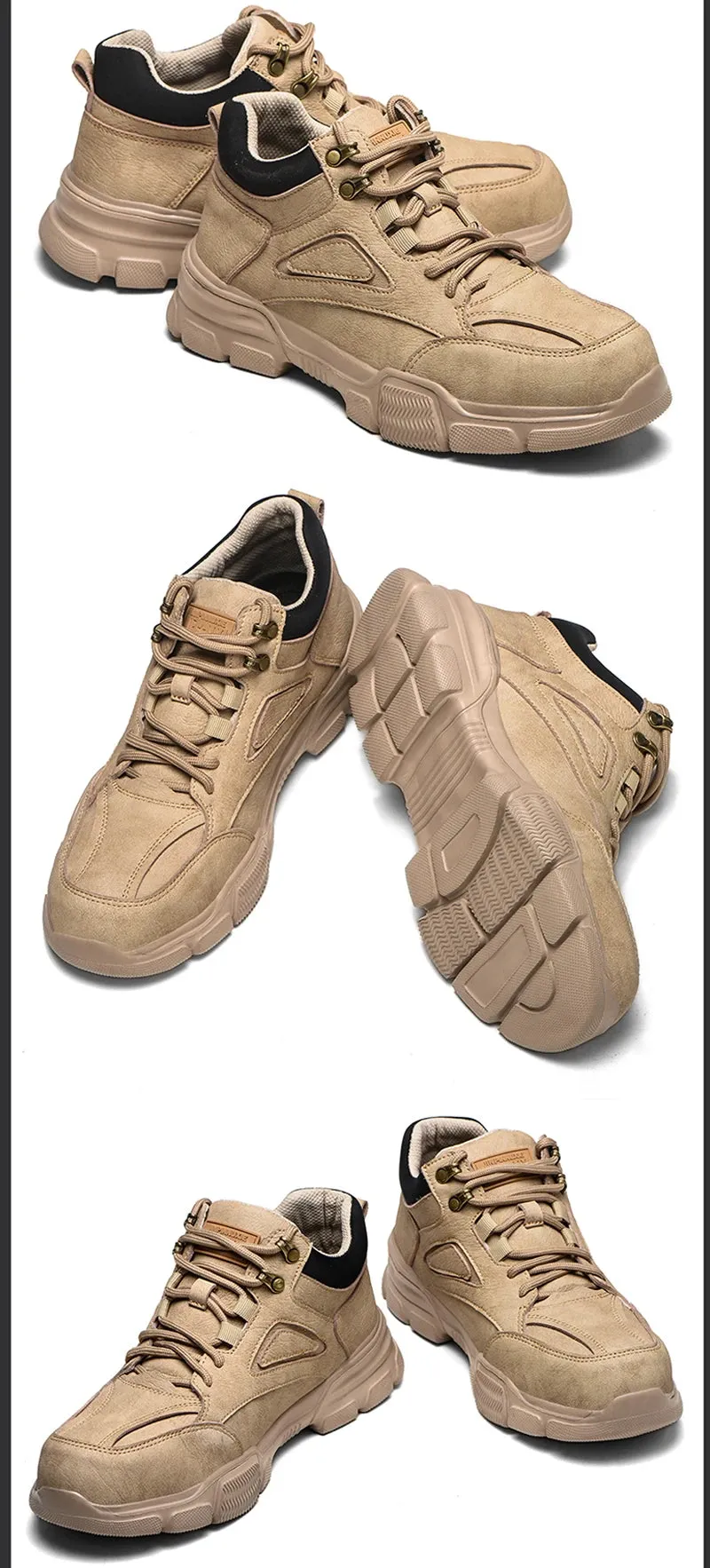 Men's Winter Safety Boots, Steel Toe, Indestructible