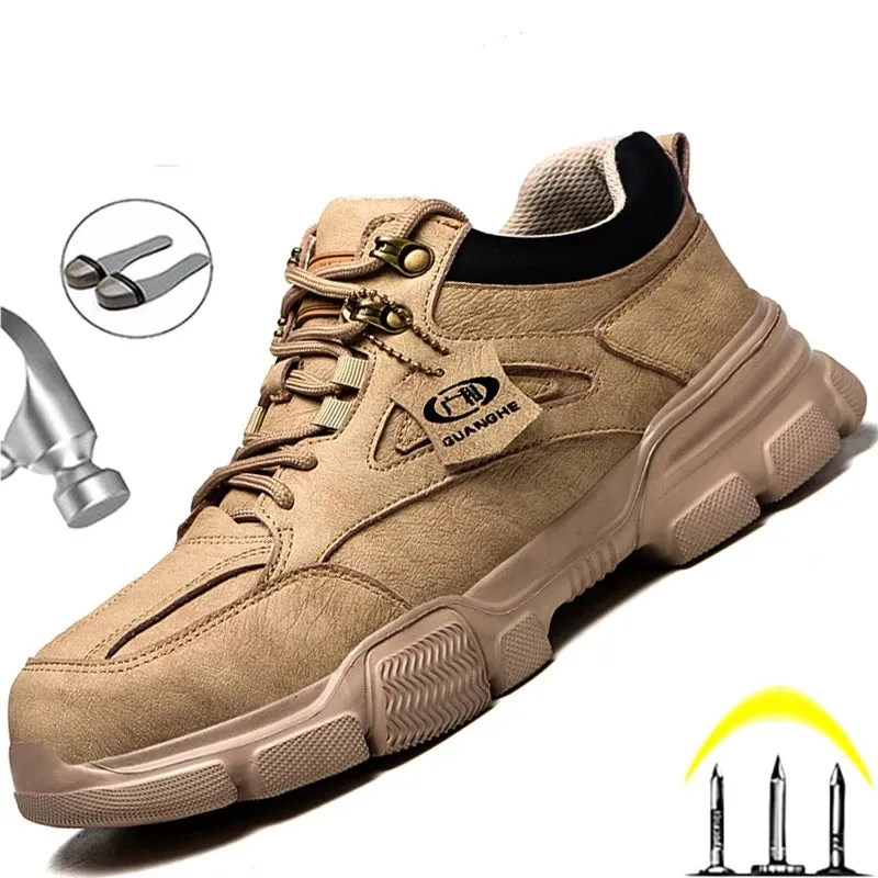 Men's Winter Safety Boots, Steel Toe, Indestructible