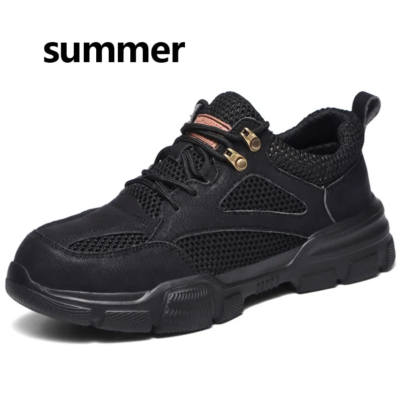 Men's Winter Safety Boots, Steel Toe, Indestructible