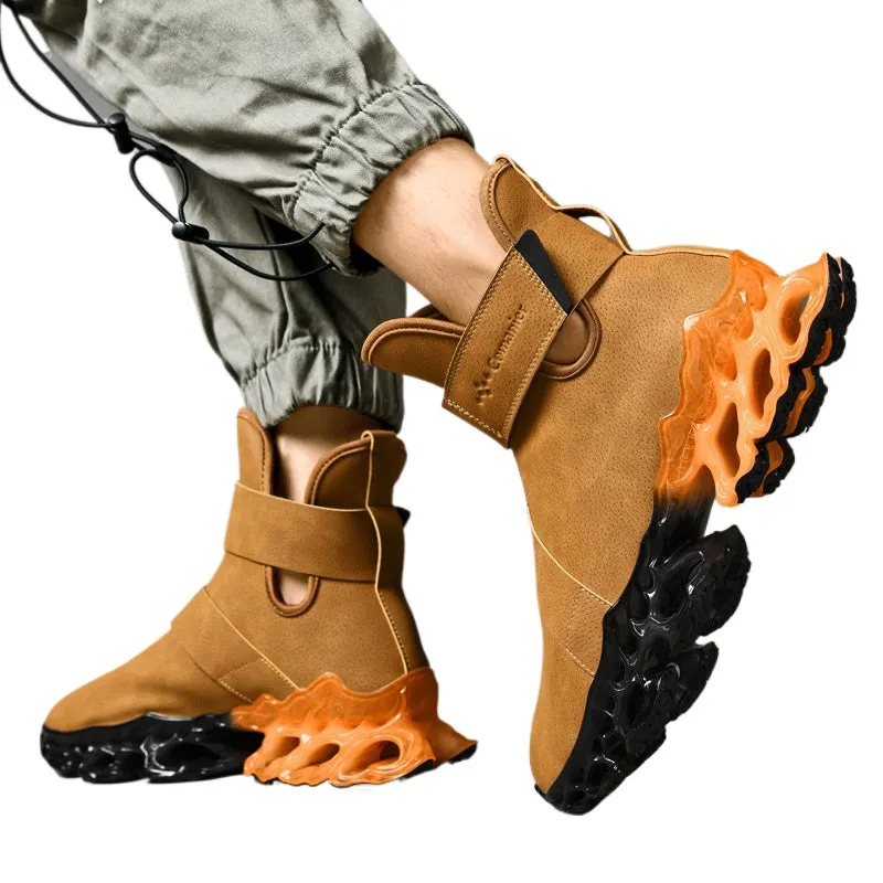 Men's Winter Safety Boots, Waterproof, Non-slip