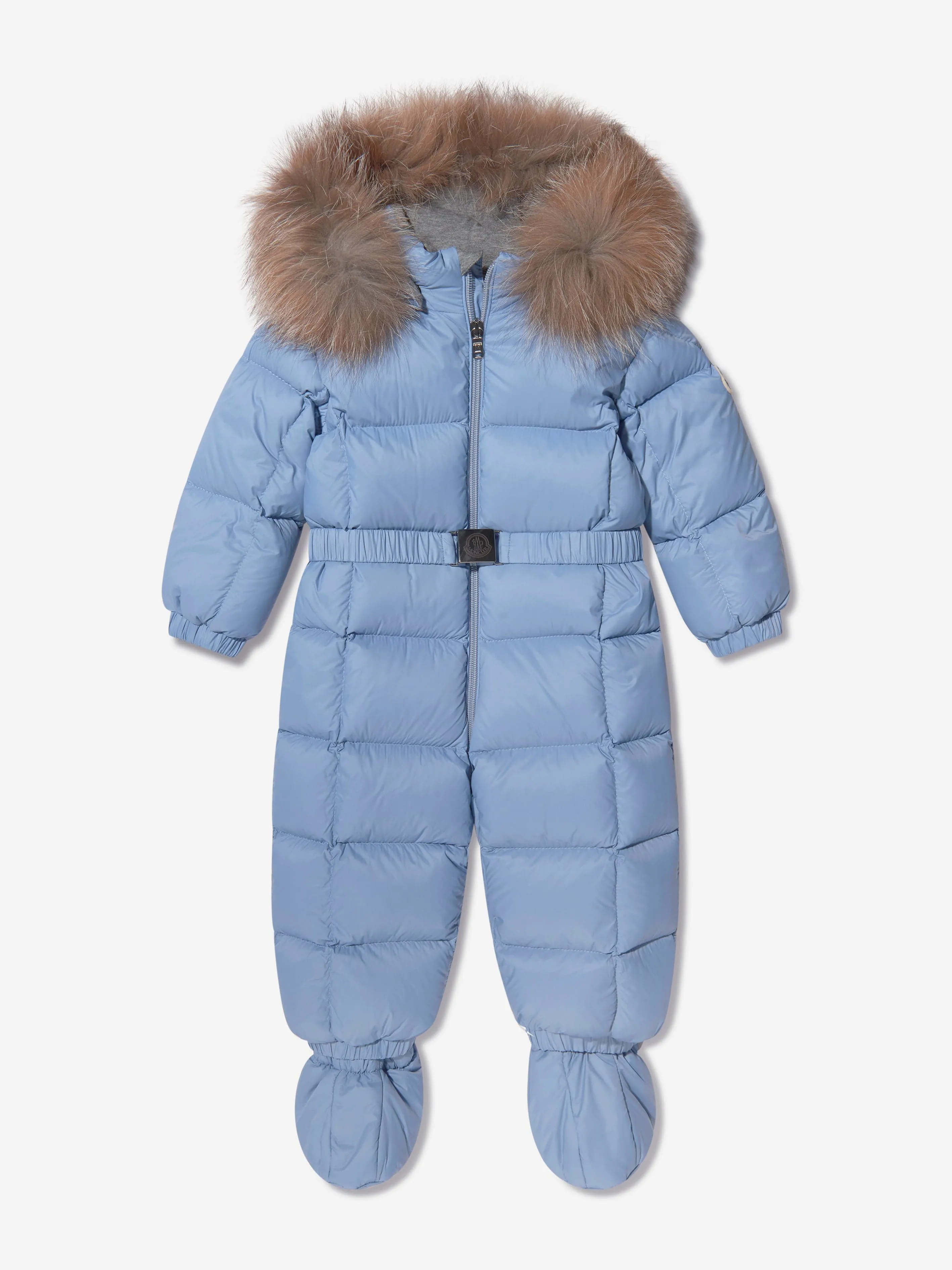 Moncler Enfant Baby Down Padded New Jean Snowsuit