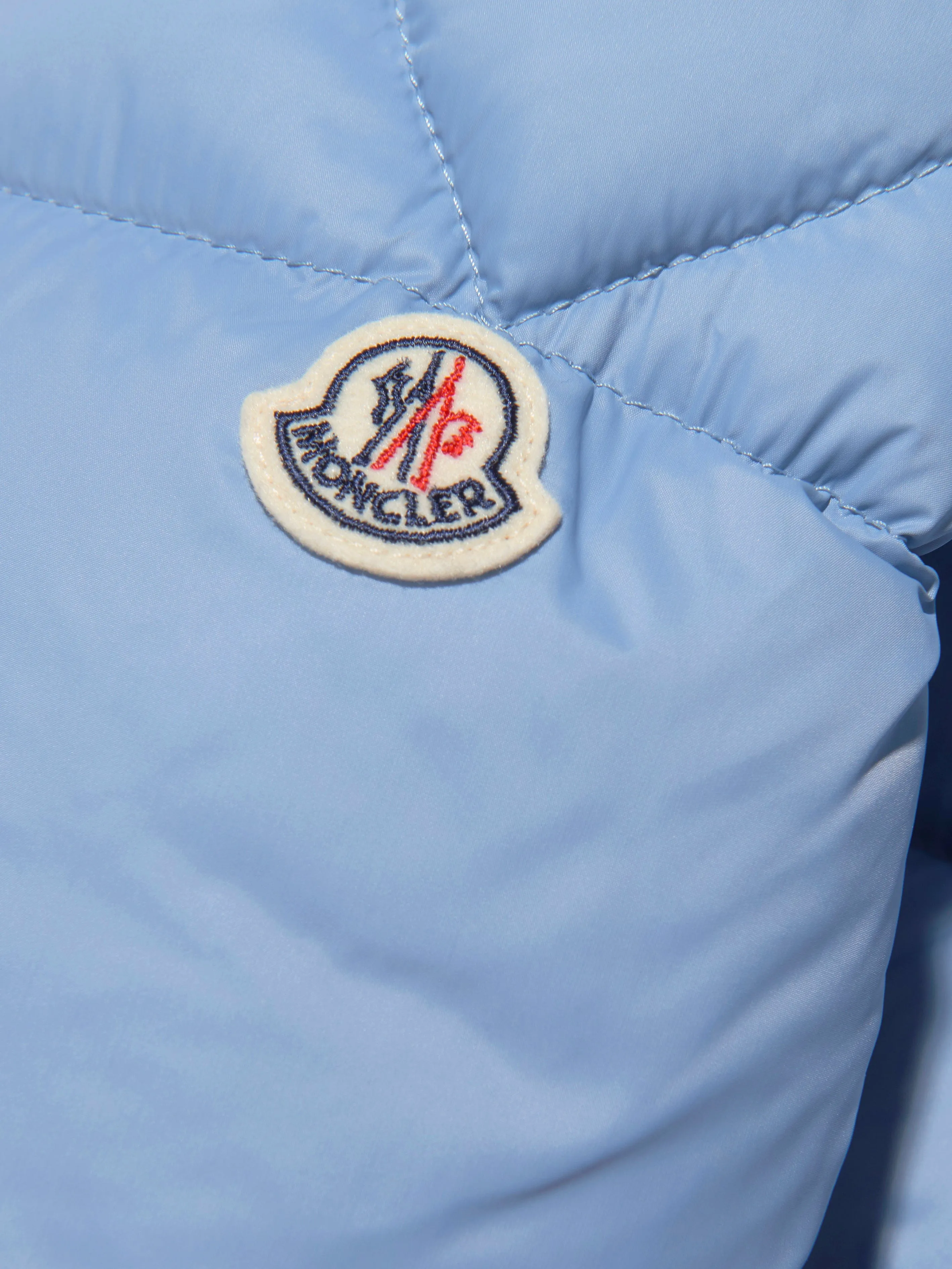 Moncler Enfant Baby Down Padded New Jean Snowsuit