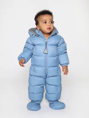Moncler Enfant Baby Down Padded New Jean Snowsuit