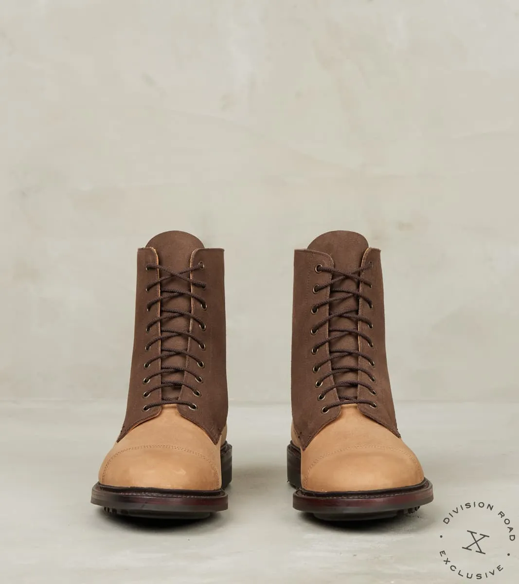 Moray - 378 - Ridgeway - Bronze Oiled Sides & Slate Calf Suede