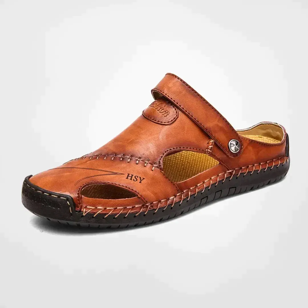 Nate - Orthopedic Leather Sandals