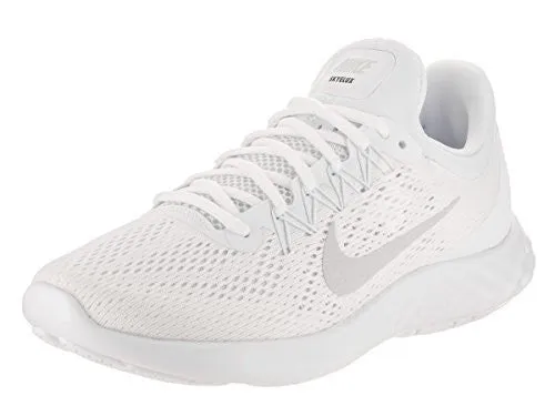 Nike Men's Lunar Skyelux White/Pure Platinum Off White Running Shoe 13 Men US
