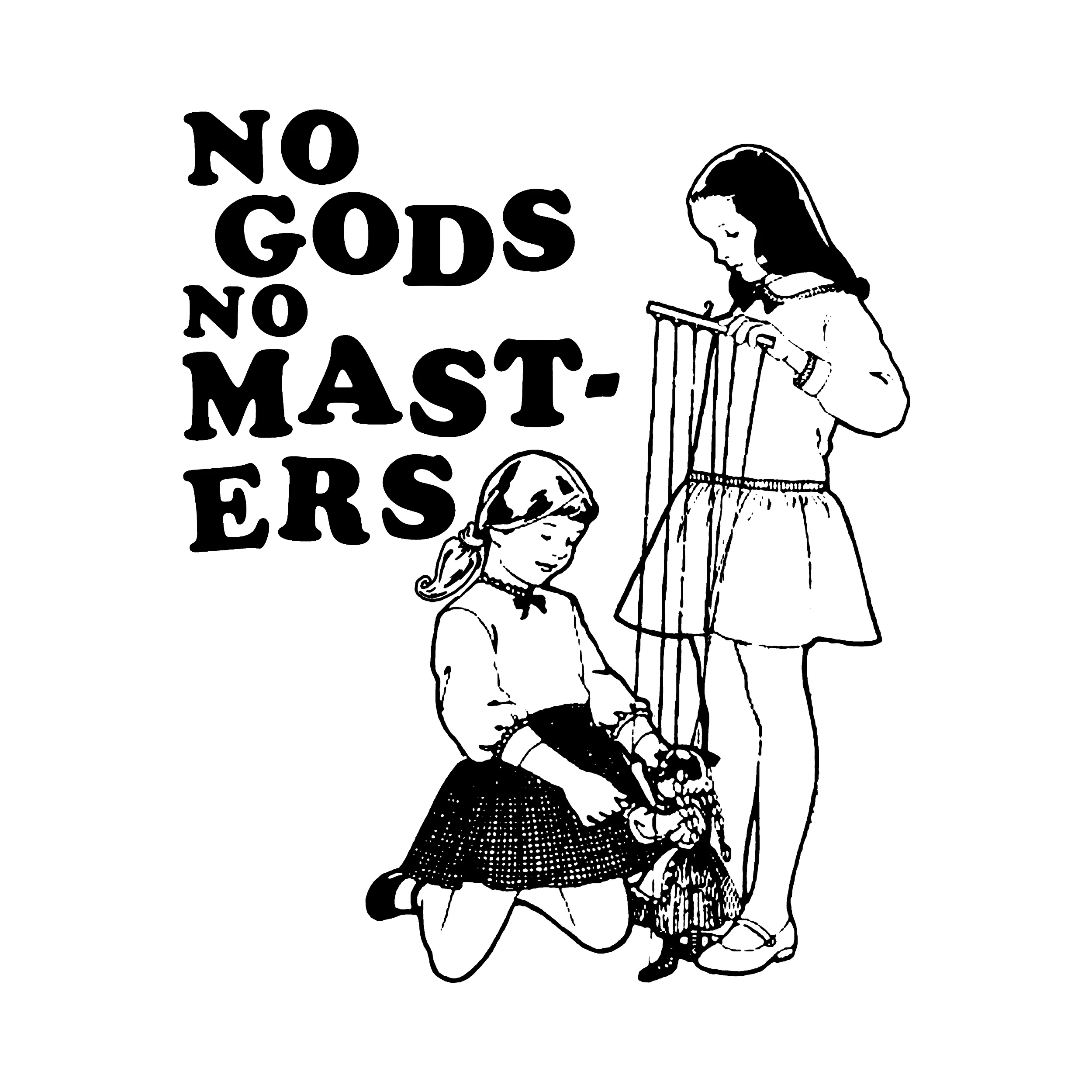 No Gods No Masters Slim Fit Tee