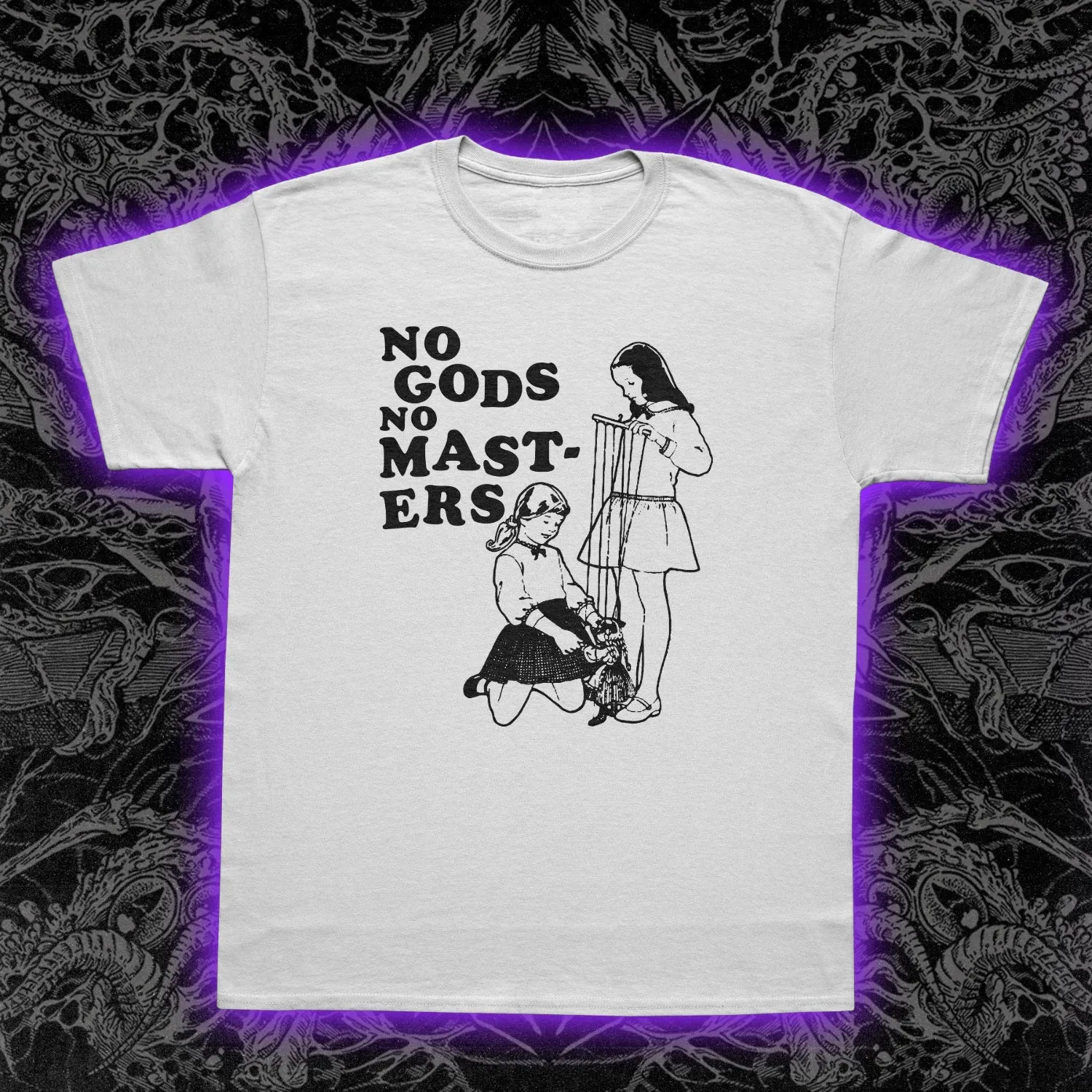 No Gods No Masters Slim Fit Tee