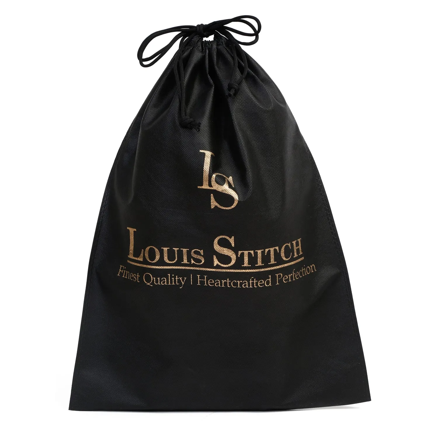 Non Woven Shoe Bag Pack Of  6 Black Plain