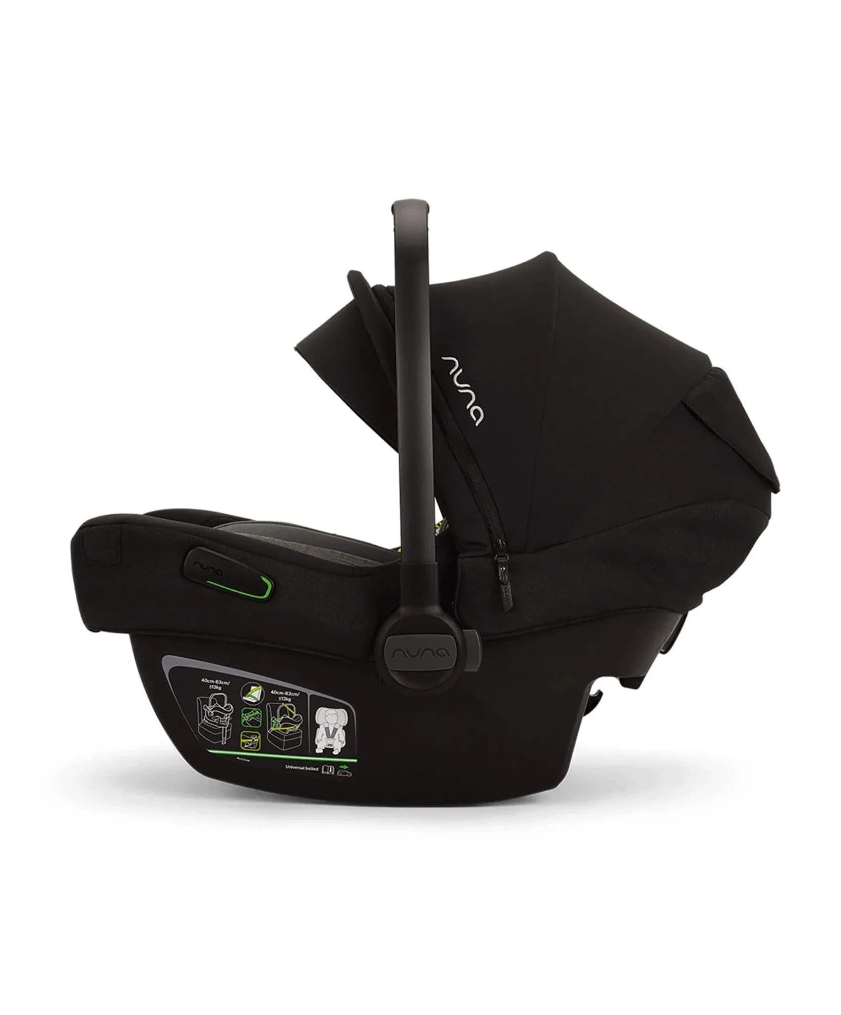 Nuna PIPA Next Infant Carrier Caviar/Chocolate