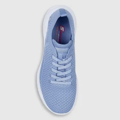 Open Box - S Sport By Skechers Women's Resse 2.0 Elastic Gore Sneakers - Periwinkle Blue 6.5
