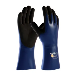 PIP 56-530 MaxiDry Plus Nitrile Coated Gloves - Nylon/Lycra Liner - Non-Slip Grip (12 Pairs)