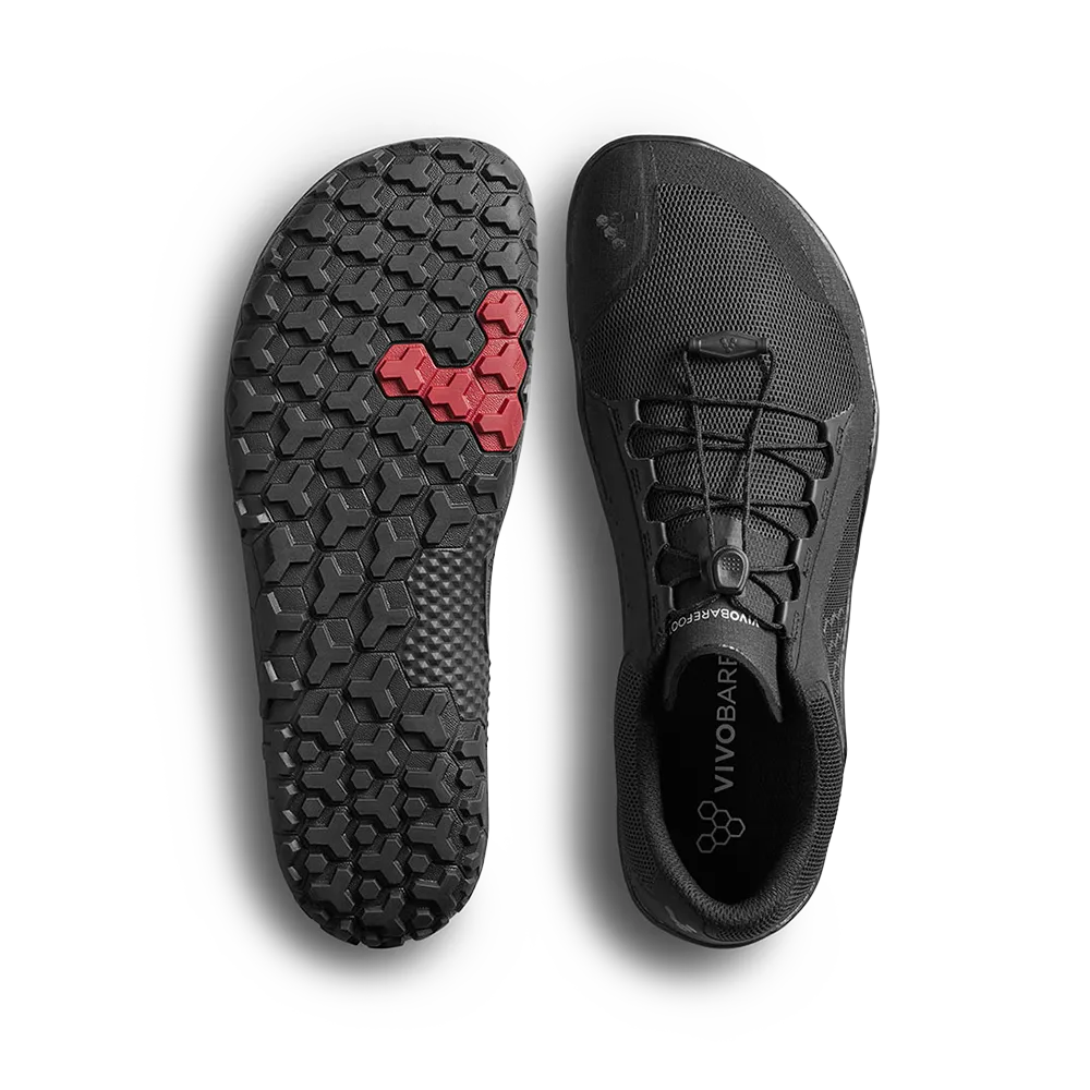 [PRE-ORDER] Vivobarefoot Primus Trail FG 3.5 Mens Obsidian (ETA. LATE MARCH)