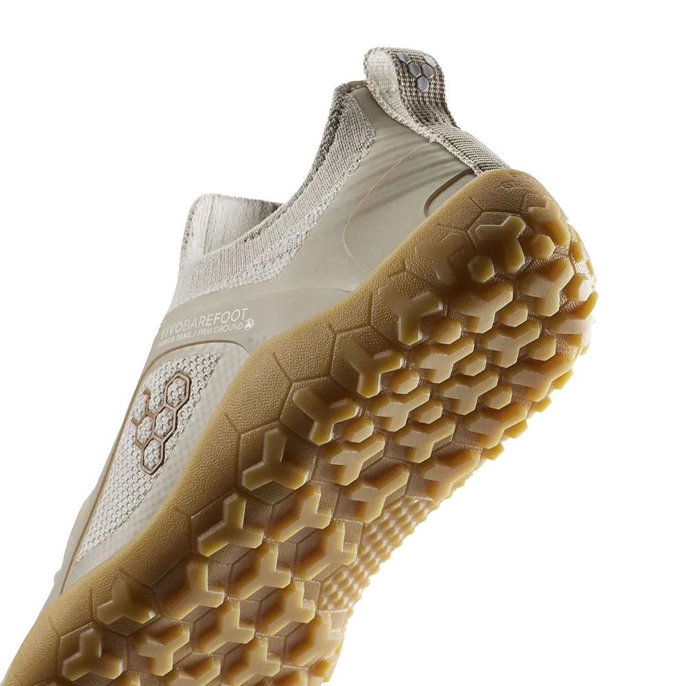 [PRE-ORDER] Vivobarefoot Primus Trail Knit FG Womens Peyote (ETA. LATE MARCH)