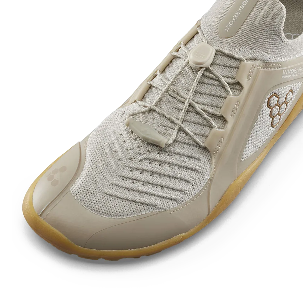 [PRE-ORDER] Vivobarefoot Primus Trail Knit FG Womens Peyote (ETA. LATE MARCH)