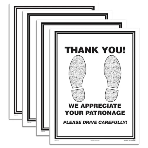 Professional Grade Footprint Paper Floor Mats - 17" × 22", 50# Offset Paper - Ideal for Automotive Service Centers